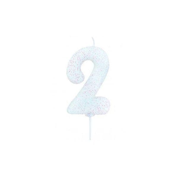 Anniversary House Vela Glitter Nº2 - 121000012
