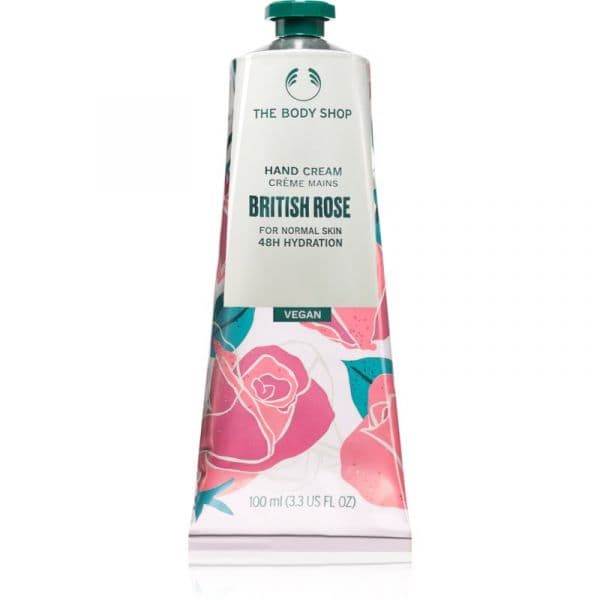 The Body Shop British Rose Creme de Mãos 100ml