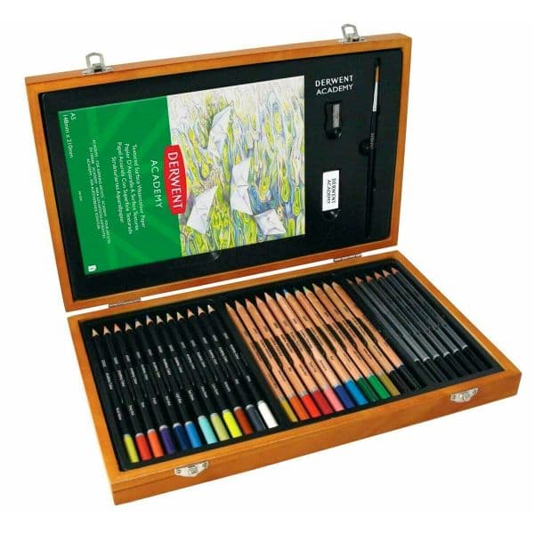 Derwent Caixa de Pintura Academy 35 Pcs