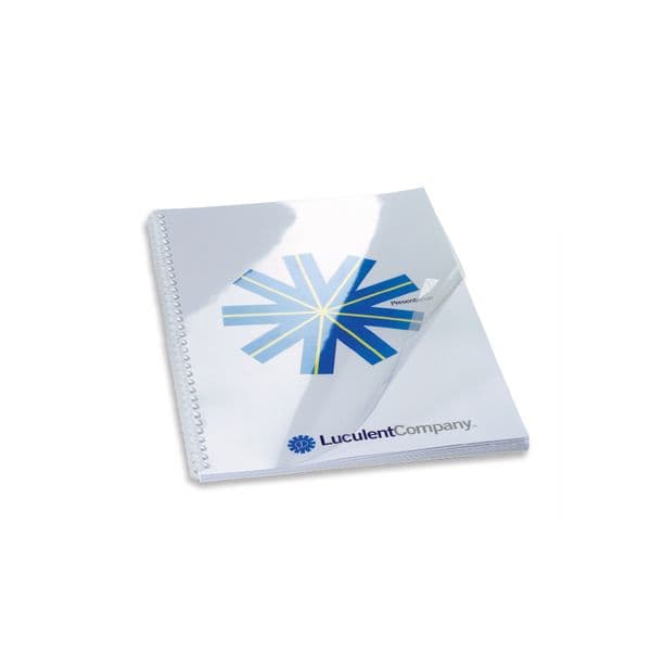 GBC Capa de Encadernação HiClear, A4, PVC, 180 Mícrones, Cristal, 100 Unidades pack 100 unidades - 730818