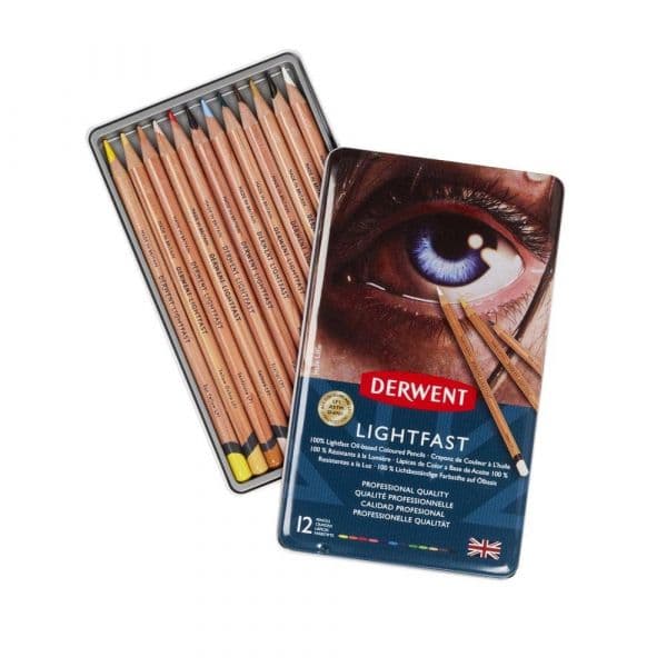 Derwent Lápis Lightfast 12 Unidades