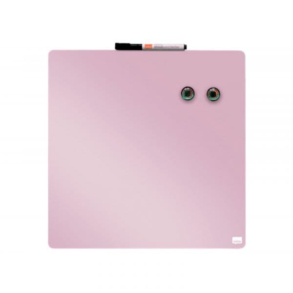 Nobo Quadro Magnético 360 x 360mm Rosa