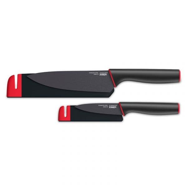 Joseph Joseph Conjunto de 2 Facas com Afiador - Slice&sharpen - JJ10146