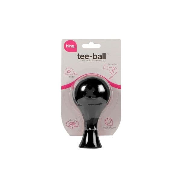 Hing Brinquedo Cão Tee Ball Black