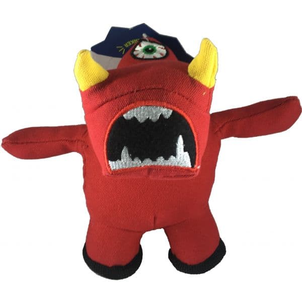 Playfield Brinquedo Cão Peluche Monster Vermelho