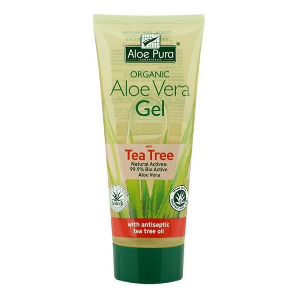 Aloe Pura Organic Aloe Vera Gel with Tea Tree 200ml