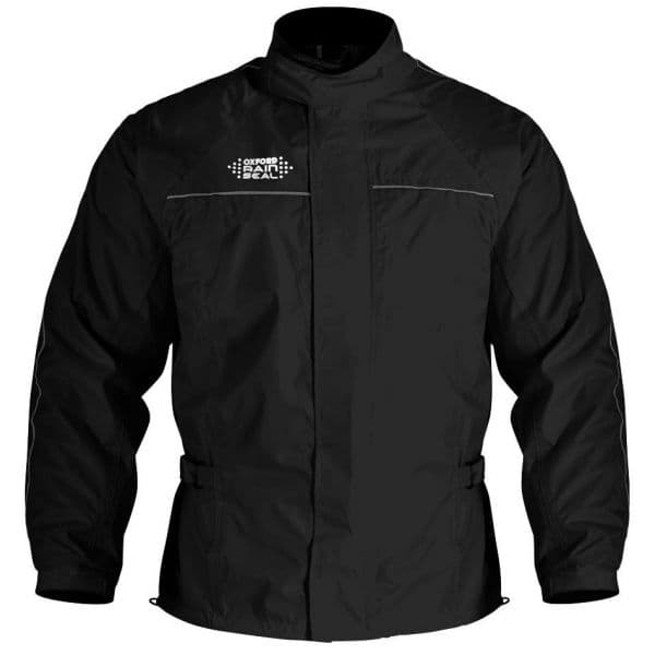 Oxford Impermeável Blusao Chuva Rainseal Preto - L