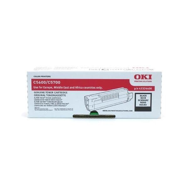 OKI C5600 / C5700 Black 43324408