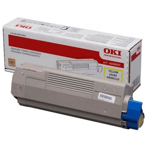 Tinteiro OKI 45396301 Yellow