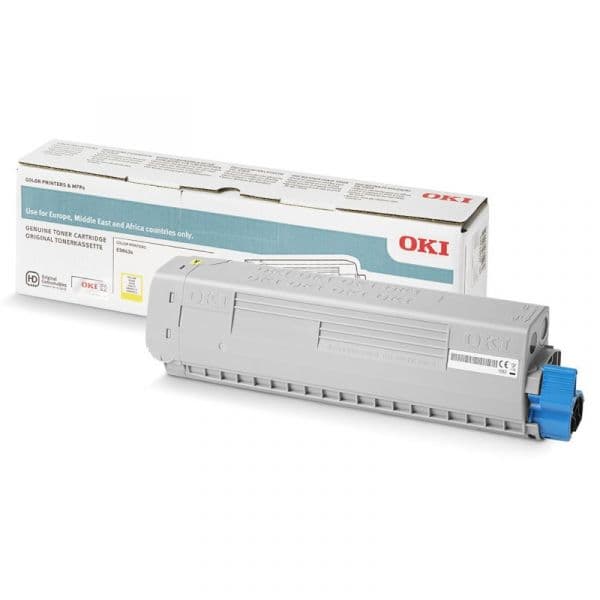 Cartucho de toner OKI 46861325 Amarelo