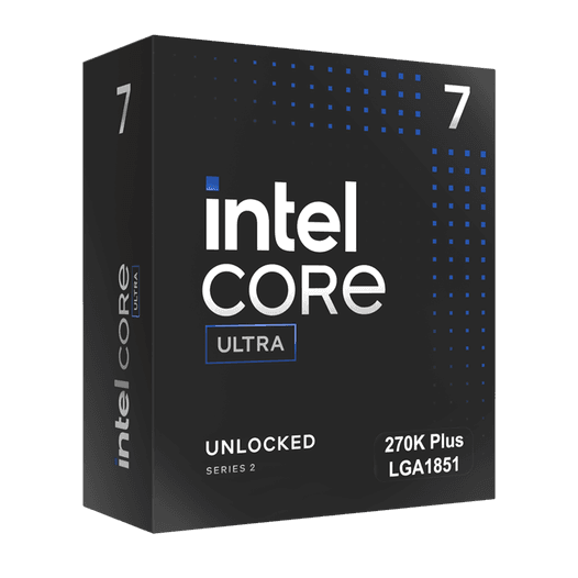 Intel Core Ultra 7 270K Plus 24-Core c/ Turbo 5.5GHz 36MB Skt1851