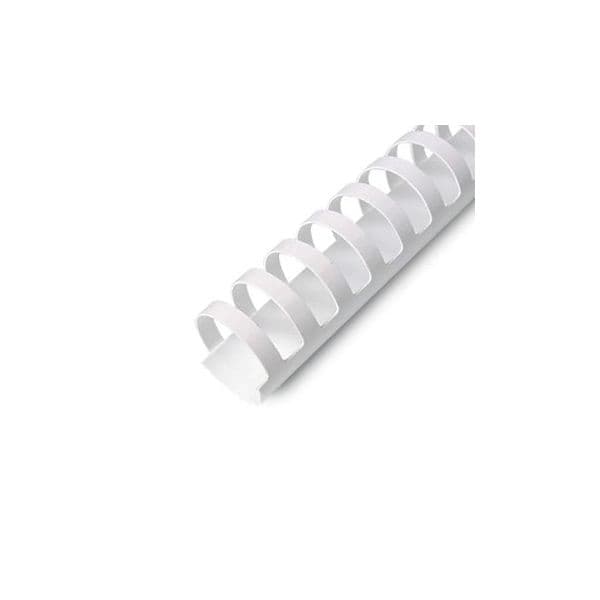 Leitz Argolas PVC para Encadernar 19/20mm 100 Unidades Brancas