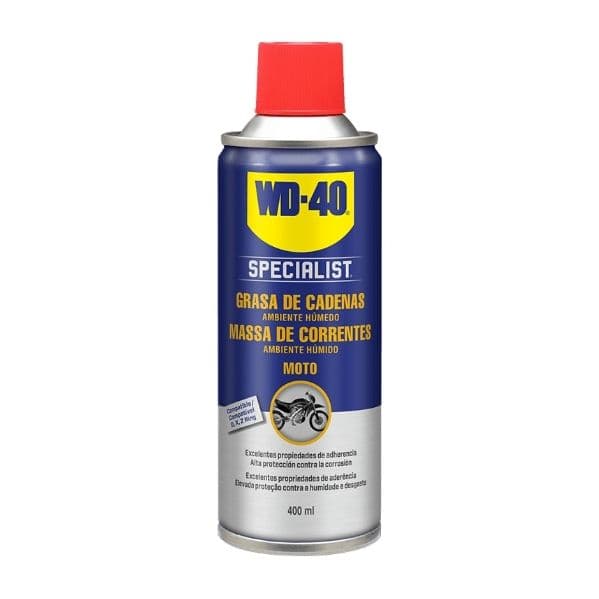 WD-40 Massa para Correntes Specialist Motorbike 400ml 34143