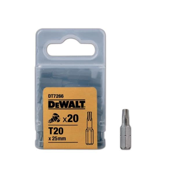 DEWALT Bits Torx T20x25mm 20PÇ - DT7266-QZ