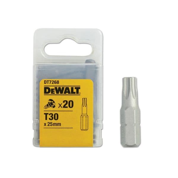 DEWALT Bits Torx T30x25mm 20PC - DT7268-QZ