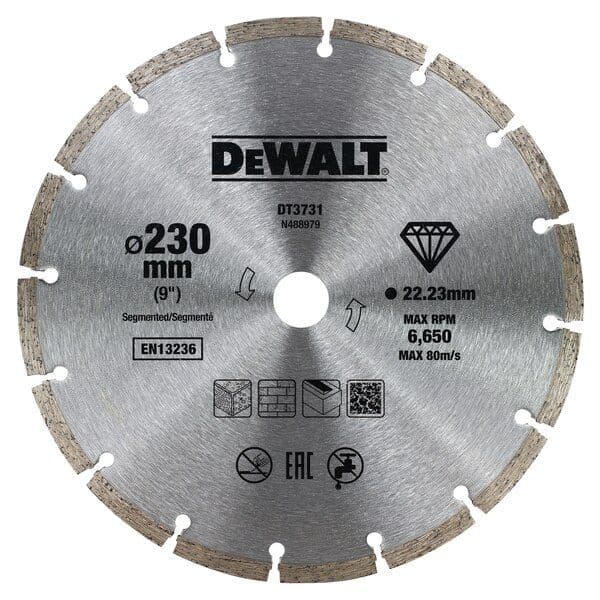 Dewalt Disco Diamantado Segmentado 230mm - DT3731-QZ