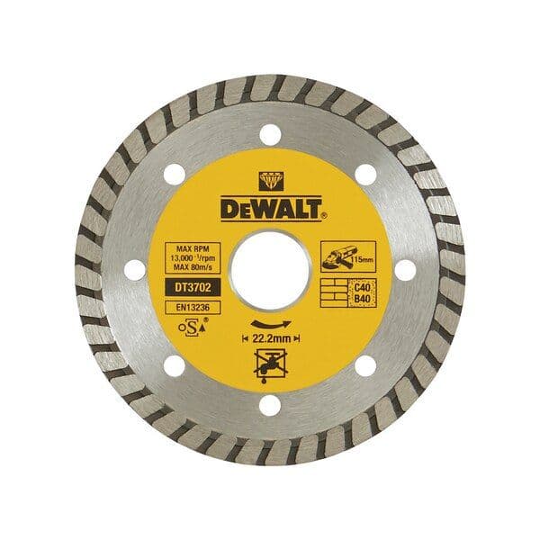 Dewalt Disco de Corte de Diamante Turbo 115mm - DT3702-QZ