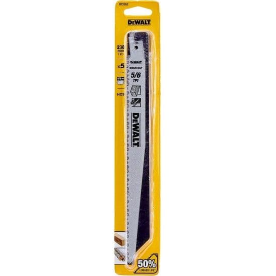 Lâminas de serra sabre HCS para madeira refª DT2352-QZ DEWALT