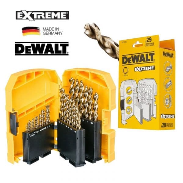 DeWALT Conjunto Brocas Metal DT7926-XJ - 29 Peças