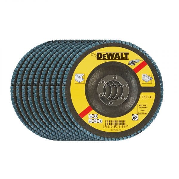 DeWALT Disco Laminado Ø115mm, Grão 36 Plano - DT3292-QZ