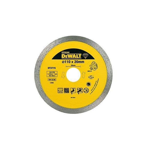 DeWALT Disco de diamante 110x20mm DT3715-QZ