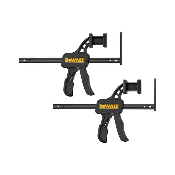 DeWALT Trilho Guia DWS5021-XJ 1m para Trituração e Serra de Incisão com Grampo de Barra Preto