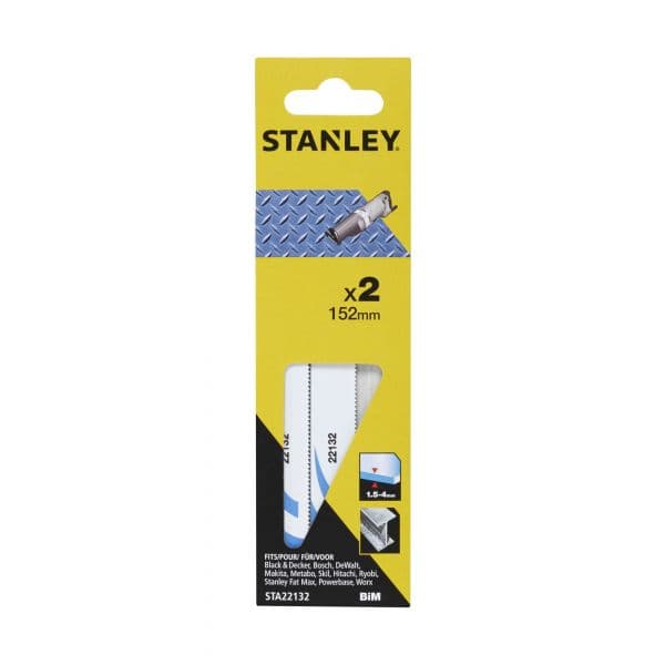 Stanley Lâmina de Serra 15,2cm 2 Unidades STA22132-XJ