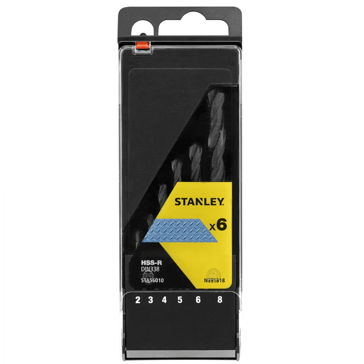 Stanley Brocas Hss-r 2, 3, 4, 5, 6 e 8mm - 20001165