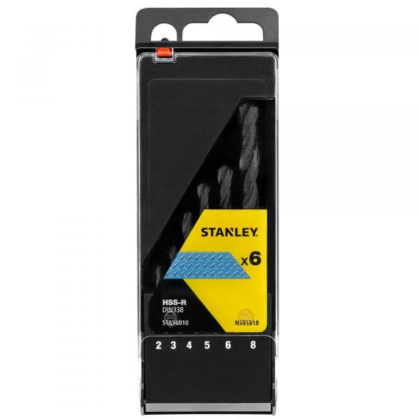 Stanley Brocas Hss-r 2, 3, 4, 5, 6 e 8mm - 20001165