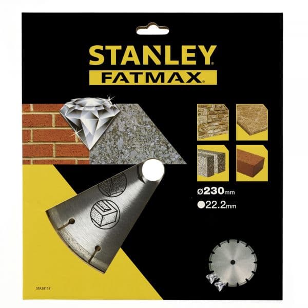 Stanley Disco Diamantado Segmentado STA38117-XJ 230 mm
