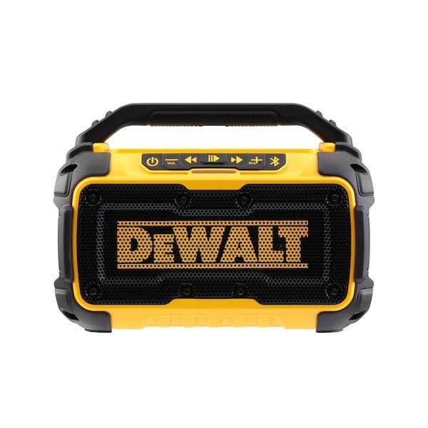 DeWALT DCR011-XJ Altifalante Bluetooth USB Jack Amarelo/Preto