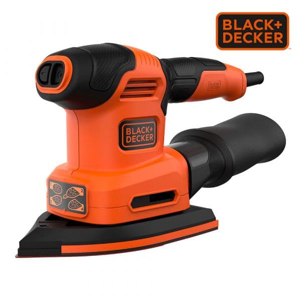 Black+Decker Lixadora + 6 Abrasivos - EDM84417