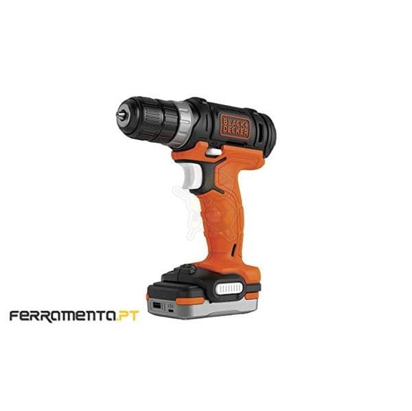 Black+Decker Aparafusadora BDCDD12S1-QW - 12V 1,5Ah