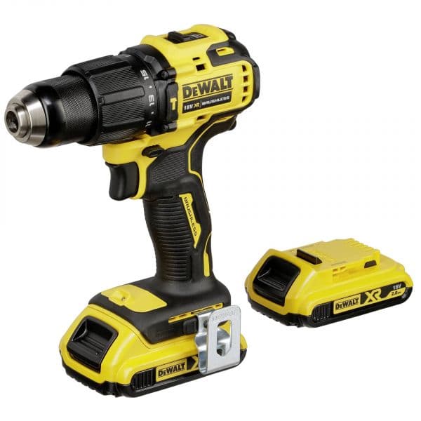 DeWalt Berbequim Percussão 18V 2,0Ah DCD709D2T-QW