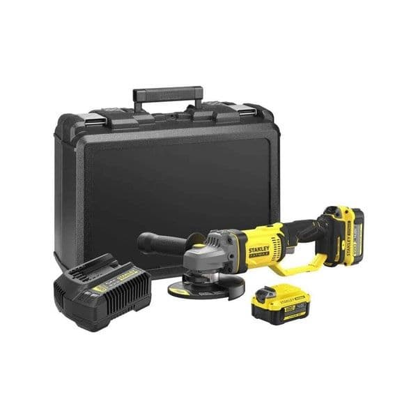 Stanley Rebarbadora "V20" 125mm 18V 4.0Ah SFMCG400M2K-QW