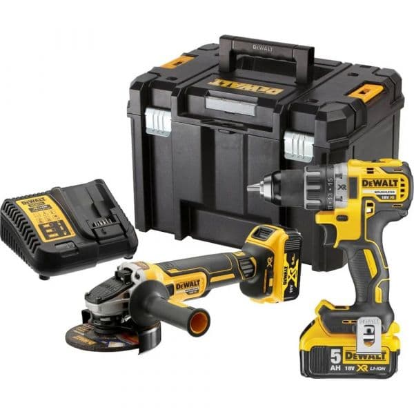 DeWALT Kit Ferramentas Elétricas DCK2020P2T-QW 18V 5Ah