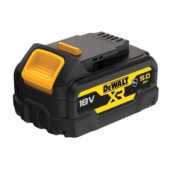 DeWALT Bateria Compacta XR 18V 5.0Ah Negra com Proteção de Carcaça DCB184G-XJ