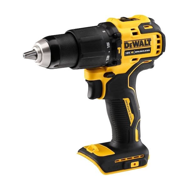 DeWALT Furadeira de Impacto DCD709N-XJ 18V Brushless Compacta Amarelo e Preto