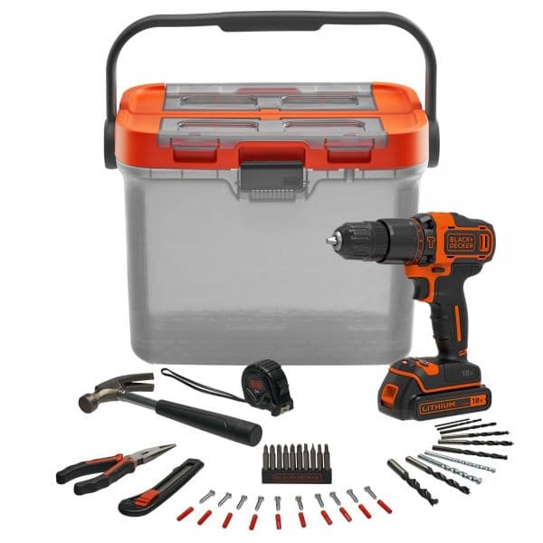 Black + Decker Aparafusadora 18V - BCKSB05-QW