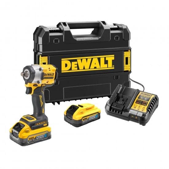 Chave impacto 18v Brushless 2x5.0Ah Powerstack refª DCF921H2T-QW DEWALT