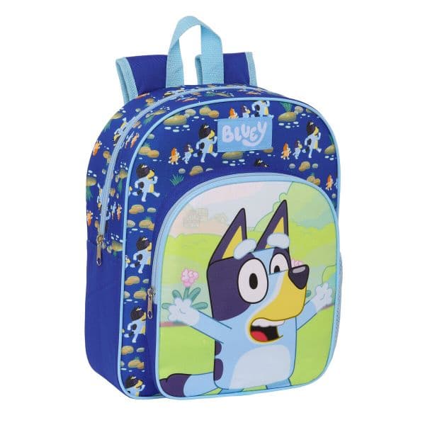 Safta Mochila Escolar Childish Bluey 10L Multicolor