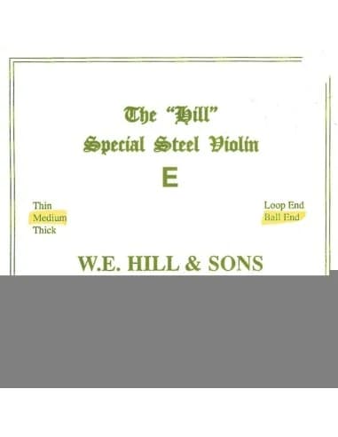 Hill Violin Strings 630502