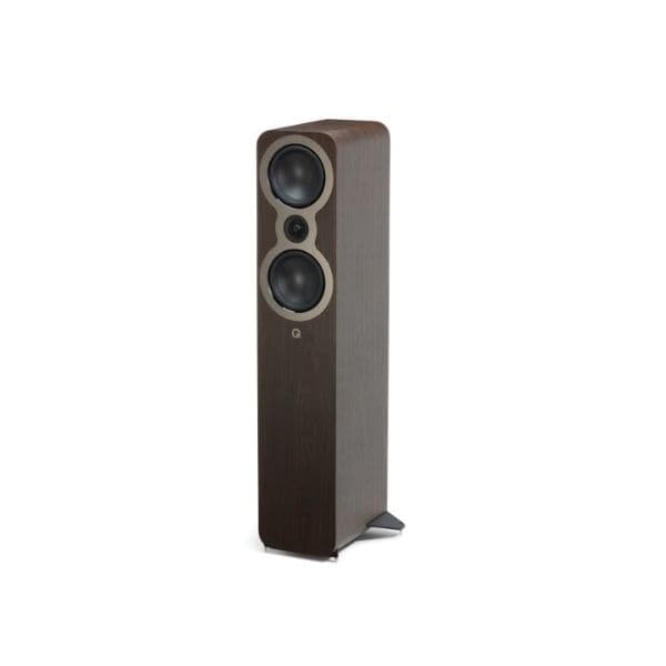 QAcoustics 3050C Coluna de Chão Nogueira