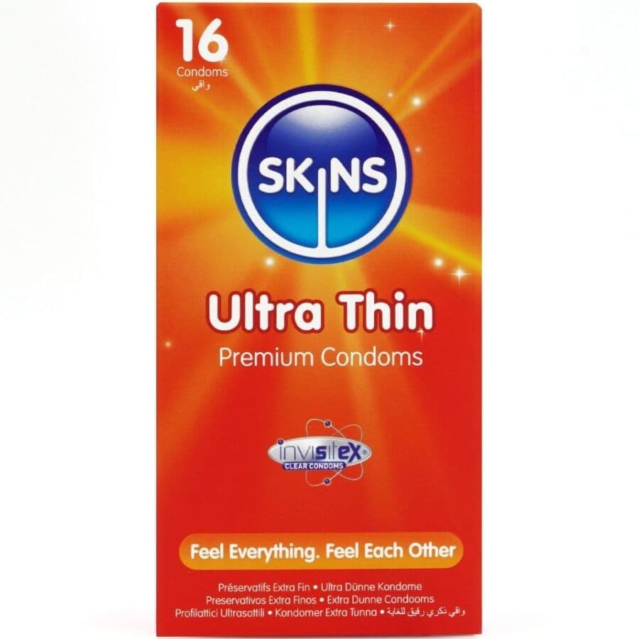 Skins Ultra Thin Preservativos Vanilla 16 Unidades