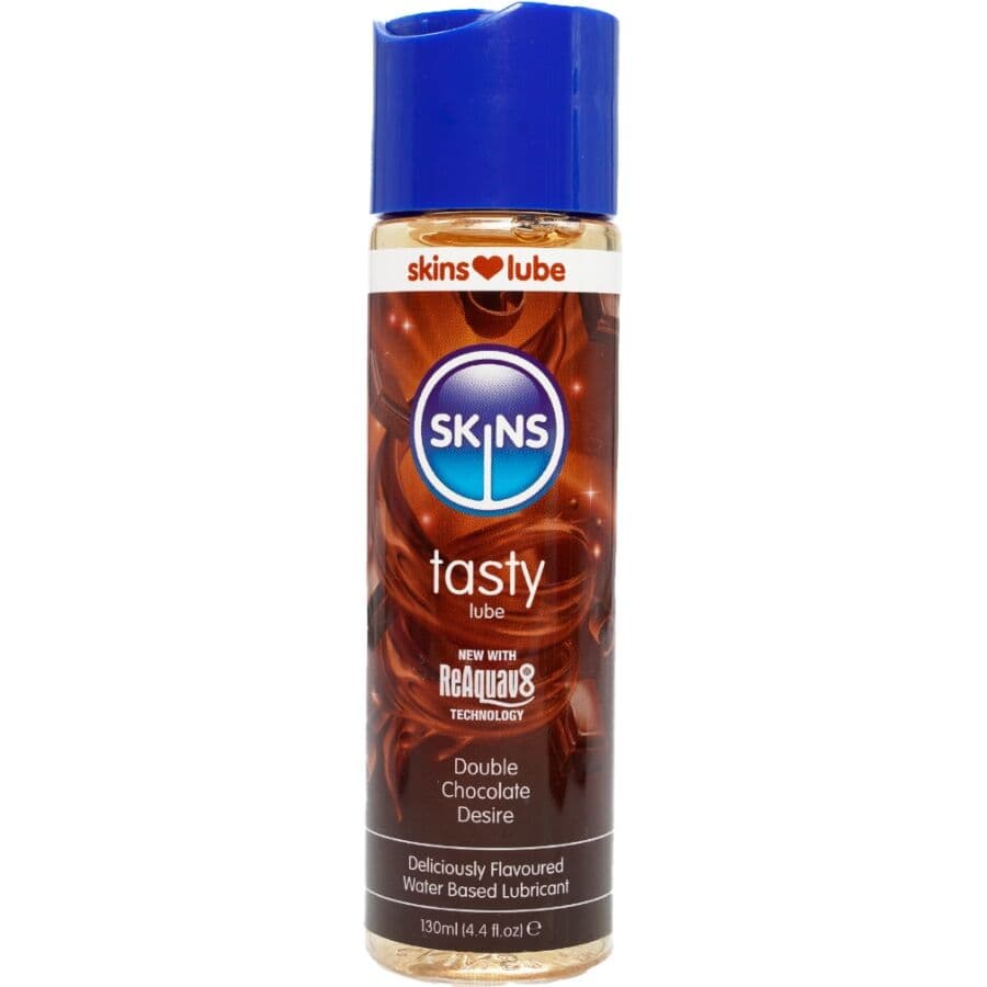 Skins Lubrificante Chocolate Duplo 130ml