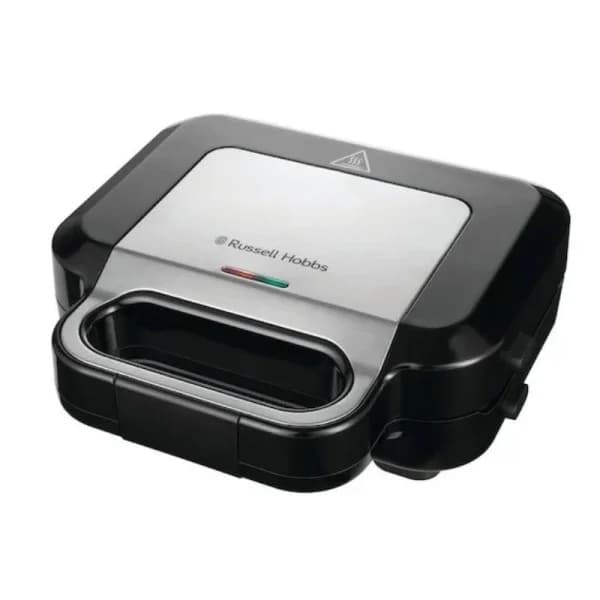 Russell Hobbs Sanduicheira Creations 3 in 1 (Tosta + Waffles + Grill) Sandwich Maker 750W Preta