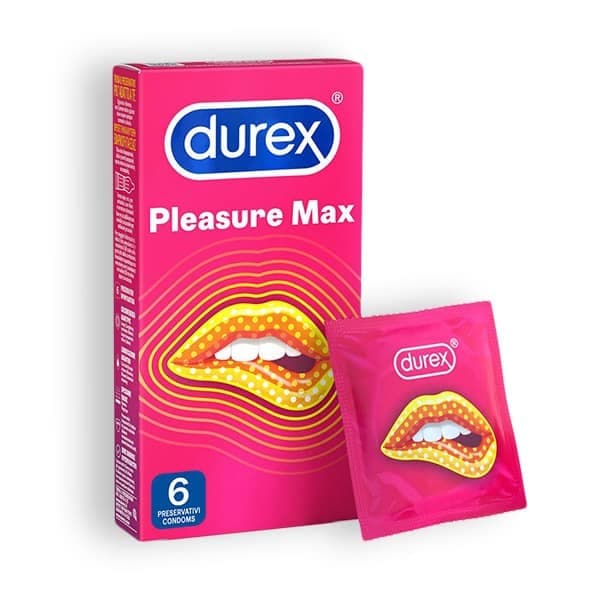 Durex – Preservativos Pleasuremax 6 Unidades