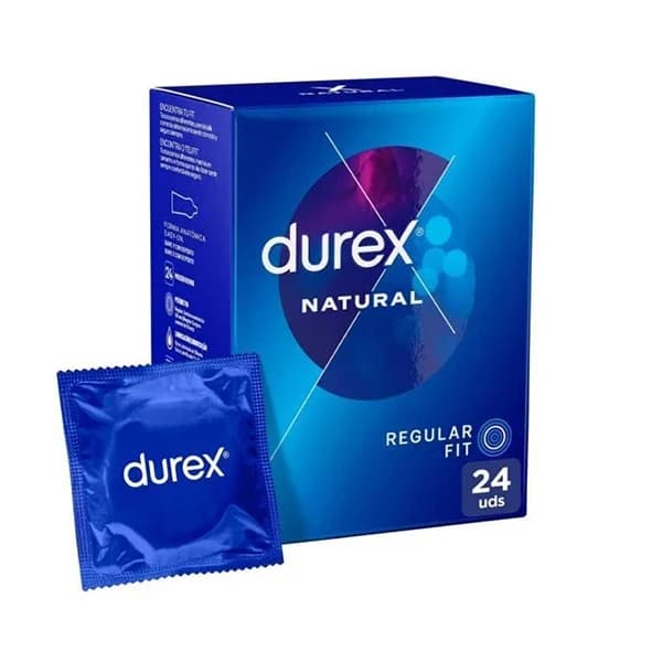 Durex Preservativos Natural Plus x24