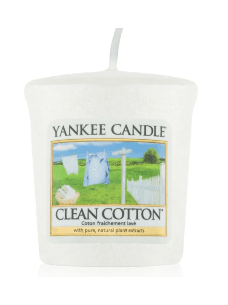 Yankee Candle Vela Clean Cotton 49G