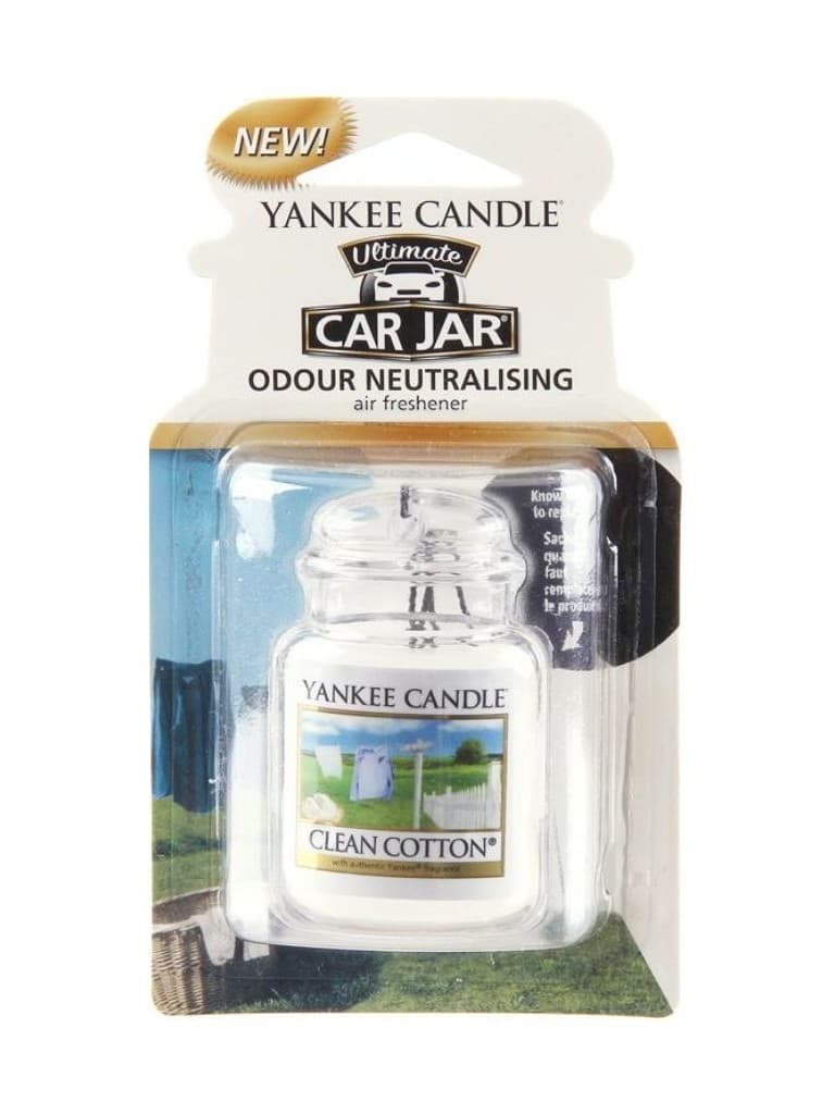 Yankee Candle Car Jar Ultimate Clean Cotton